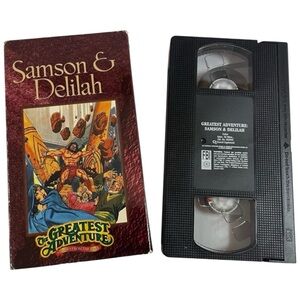 Samson & Delilah The Greatest Adventure VHS Tape